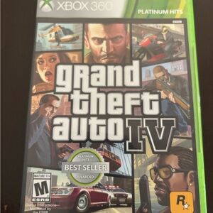 Microsoft Xbox 360 Grand Theft Auto IV - Platinum Hits Edition